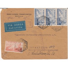 Historia Postal - España 1939 Edifil 880-884(3)