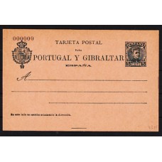 España Enteros Postales 1903 Edifil 43N  nº 000000 Cadete