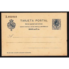 España Enteros Postales 1922 Edifil NE 4 Medallón