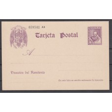 España Enteros Postales 1938 Edifil 82  Estado Español