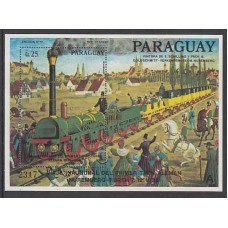 Paraguay - Hojas nº Michel 436 ** Mnh Trenes