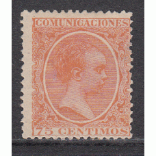 España Sueltos 1889 Edifil 225 * Mh  Normal