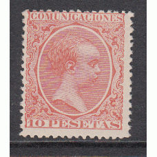 España Sueltos 1889 Edifil 228 * Mh  Certificado Comex