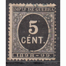 España Sueltos 1898 Edifil 236 usado  Normal