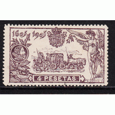 España Sueltos 1905 Edifil 265 (*) Mng - Quijote  muy bonito