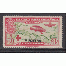 España Sueltos 1926 Edifil 342M (*) Mng   Cruz roja
