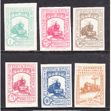 España Sueltos 1930 Edifil 469s-471-475/7-481s* Mh - Ferrocarriles