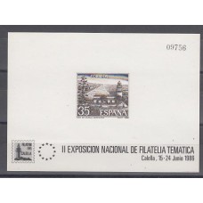 España II Centenario Pruebas Oficiales 1986 Edifil 9 Calella con certificado