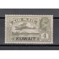 Kuwait - Aereo Yvert 3 * Mh  Avión