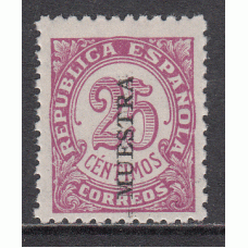 España Sueltos 1938 Edifil 749M Cifras ** Mnh