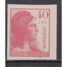 España Sueltos 1938 Edifil 751s Alegoria (*) Mng