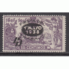 España Sueltos 1938 Edifil 761 Fiesta del trabajo * Mh  Bonito