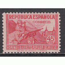 España Sueltos 1938 Edifil 795N ** Mnh  A.000.000