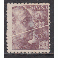 España Sueltos 1940 Edifil 923 Franco * Mh Fuelle Diagonal