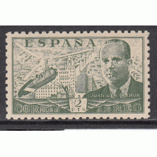 España Sueltos 1941 Edifil 945 Juan de la Cierva ** Mnh