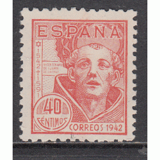 España Sueltos 1942 Edifil 955 ** Mnh