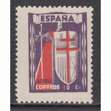 España Sueltos 1943 Edifil 970 Pro tuberculosos ** Mnh