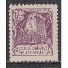 España Sueltos 1944 Edifil 977 Milenario de Castilla ** Mnh