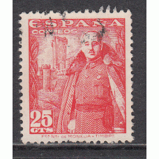 España Sueltos 1948 Edifil 1024 usado Castillo de la Mota