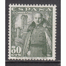 España Sueltos 1948 Edifil 1025 Castillo de la Mota ** Mnh