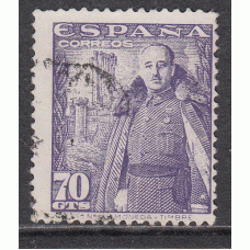 España Sueltos 1948 Edifil 1030 usado Castillo de la Mota