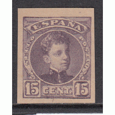 España Variedades 1901 Edifil 245sa (*) Mng  color lila sin dentar