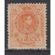 España Variedades 1909 Edifil 271a * Mh  color naranja