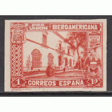 España Variedades 1930 Edifil 578ccs * Mh  error de color naranja sin dentar