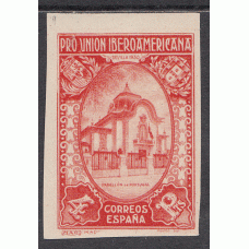 España Variedades 1930 Edifil 579ccs ** Mnh  error de color naranja sin dentar