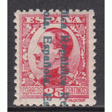 España Variedades 1931 Edifil 598hi ** Mnh  sobrecarga invertida