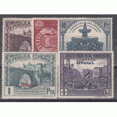 España Variedades 1931 Edifil 622cc/8cc * Mh  colores cambiados