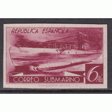 España Variedades 1938 Edifil 778cccs (*) Mng Submarino