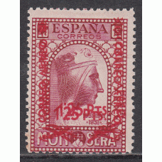 España Variedades 1938 Edifil 782hh (*) Mng Montserrat