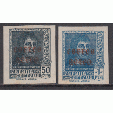 España Variedades 1938 Edifil 845as/6as */(*) Mh/Mng