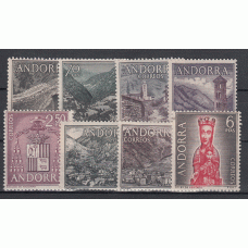 Andorra Española  Correo 1963 Edifil 60/7 ** Mnh