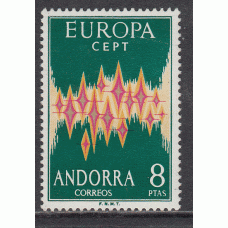 Andorra Española  Correo 1972 Edifil 72 ** Mnh