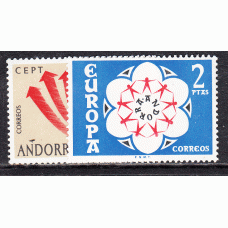 Andorra Española  Correo 1973 Edifil 85/6 ** Mnh