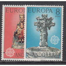 Andorra Española  Correo 1974 Edifil 89/90 ** Mnh