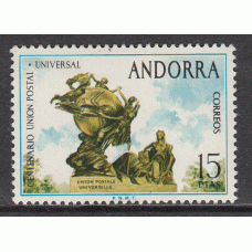 Andorra Española  Correo 1974 Edifil 93 ** Mnh