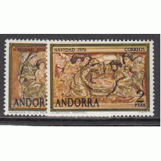 Andorra Española  Correo 1974 Edifil 94/5 ** Mnh