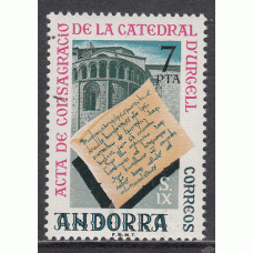 Andorra Española  Correo 1975 Edifil 99 ** Mnh
