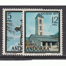 Andorra Española  Correo 1977 Edifil 110/1 ** Mnh