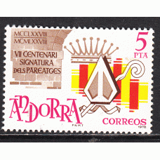 Andorra Española  Correo 1978 Edifil 119 ** Mnh