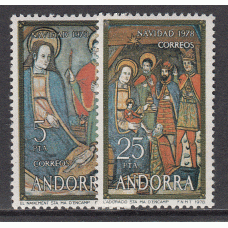 Andorra Española  Correo 1978 Edifil 120/1 ** Mnh