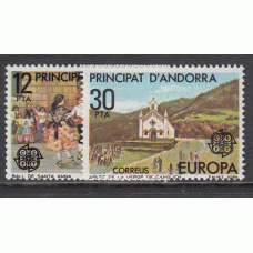 Andorra Española  Correo 1981 Edifil 140/1 ** Mnh