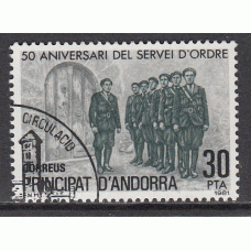 Andorra Española  Correo 1981 Edifil 142 usado