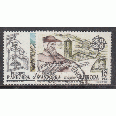Andorra Española  Correo 1983 Edifil 168/9 usado