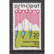 Andorra Española  Correo 1984 Edifil 182 ** Mnh