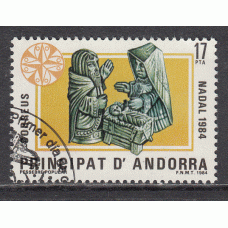 Andorra Española  Correo 1984 Edifil 183 usado