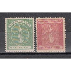 Virgenes - Correo Yvert 2-3 * Mh Santa Ursula